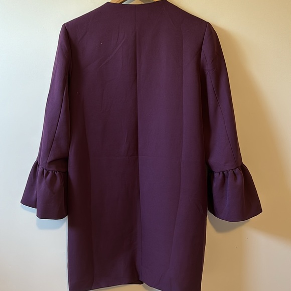 Another Story Jacket/Blazer with Ruffle Sleeve - Picture 7 of 7